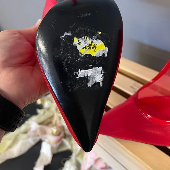 Jessica Rich red stiletto Pumps size 8.5. NWOT - Picture 4 of 5